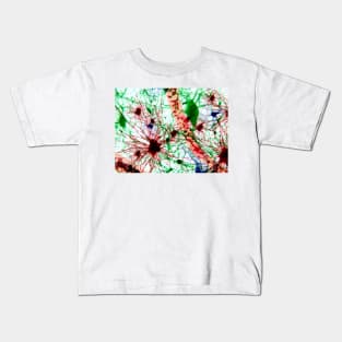 Brain cells, illustration (F013/1488) Kids T-Shirt